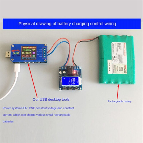 XY-CD60L Battery Charging Control Module Full Power-Off  Voltage Protection Under-Voltage Power-Off Protection Module 2