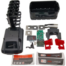 Battery Plastic Case PCB Protective Board for  10 Core 18V 21700 Kit Li-Ion Battery Case Circuit Board Kit