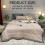 Edredom de verão leve e resistente, manta acolchoada macia e lavável para camas king/queen – Compatível com edredons Cool Quilt 3