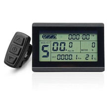 Display per Bicicletta Elettrica KT LCD3 per Controller Intelligente KT 24V 36V 48V Pannello Ebike Impermeabile