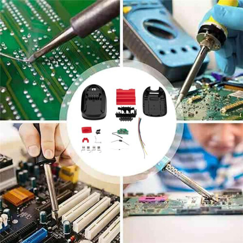 Battery Plastic Case for  18V PBA Old Model 5-Core Lithium Battery Protective Case Shell