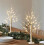 24-LED Lighted Birch Tree Decor, 2-Pack 2FT Mini White Xmas Trees, Battery/USB Powered, Indoor Table/Mantel Use 5