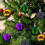 Halloween Ball Ornaments White Orange Green Ghost 24 pcs 6