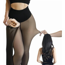Women's Fleece-Lined Leggings with Compression Waistband