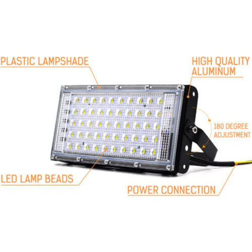 Refletor LED 50W/100W IP66 para Segurança Externa 2