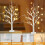 24-LED Lighted Birch Tree Decor, 2-Pack 2FT Mini White Xmas Trees, Battery/USB Powered, Indoor Table/Mantel Use 4