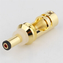 DC2.1G Power Connector Jack 5.5 x 2.1mm Power Cable Plugs for Hifi Audio Applications DIY