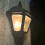Luminária de parede solar, preta, com sensor de movimento e luminosidade, 3 modos. 5