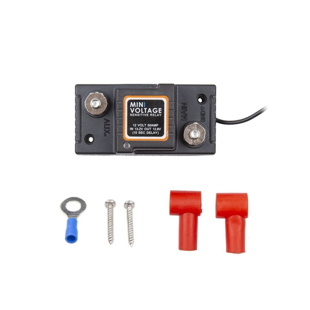 12V Vsr Voltage Sensitive Relay Car Intelligent Dual Battery Controller Isolator Car Battery Relay For Rv Marine Truck 6031094927403