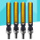 4-teiliges Set gelber LED-Motorradblinker 3