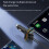 Car Charging Car Mp3  5.0 Player , USB Flash Drive Memory Card QC 3.0 Fast Charging Voltage 7