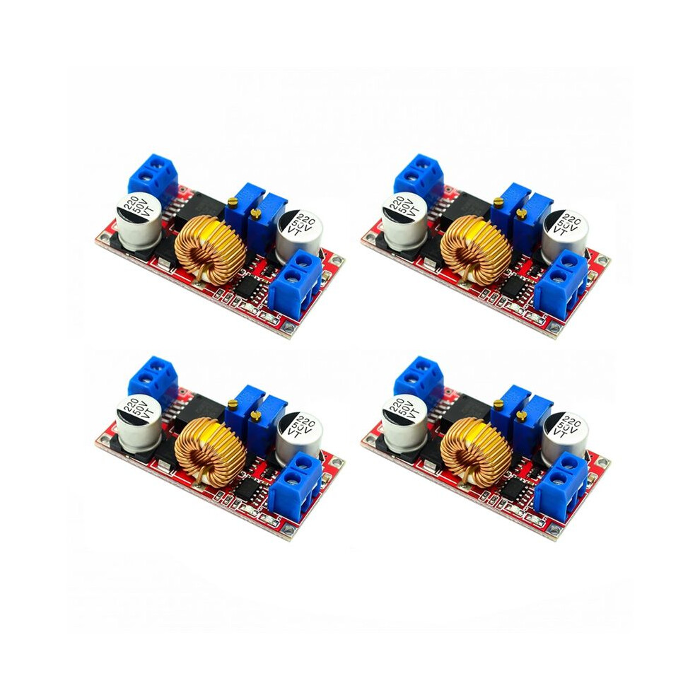4Pcs Xl4015 5A To Power Converter 4-38V To 1.25-36V Cc Cv Led Driver Charging Board Lithium Charger Module 6032010392374
