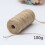 Rópa Cnáibe Sorcóireach Buí Nádúrtha Braidithe 100m (1mm100g) 5