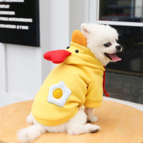 Sweat à capuche pour chien, pull d'hiver pour chiens de petite et moyenne taille 2