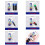 5Pcs Digital Battery Tester LCD Display AA/AAA/9V/1.5V Button Cell Battery Capacity Check Capacitance Diagnostic Tool,B 3