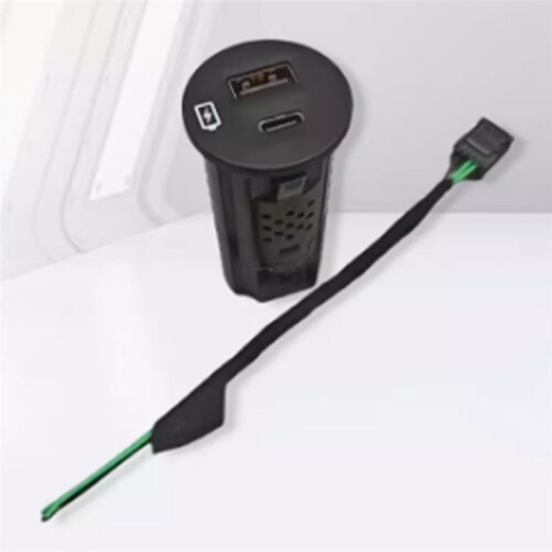 For  Mondeo  Taurus  Focus Type C USB Cigarette Fast Charging Port Without Backlight 1