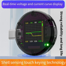 48V USB Tester Type-C PD Detector Digital Voltage Ammeter Power Bank Capacity Meter Amper Detector