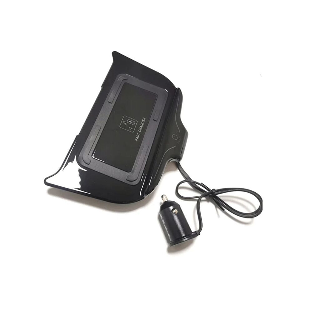 15W Car Wireless Charger Center Console Fast Phone Charging Panel For 2017-2023 Black 6031581638416