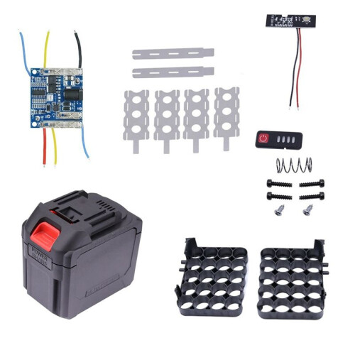 For -Battery Case Storage Box Shell PCB Charging Board for -Battery Case Power Tool Accessories,10 Cores 1