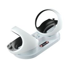 IPLAY Gamepad Docking-Oplader voor PS5 VR2 Gamepad met LED-Licht Oplaadstation Draagbare Gamepad Dual Docking-Oplader