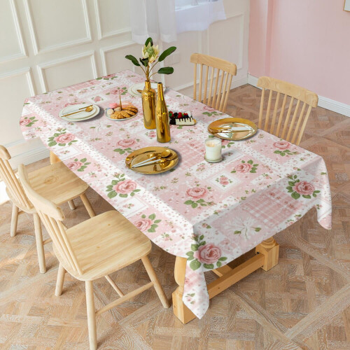 Blomsterduk i polyester, rektangulær, 150 x 300 cm 2