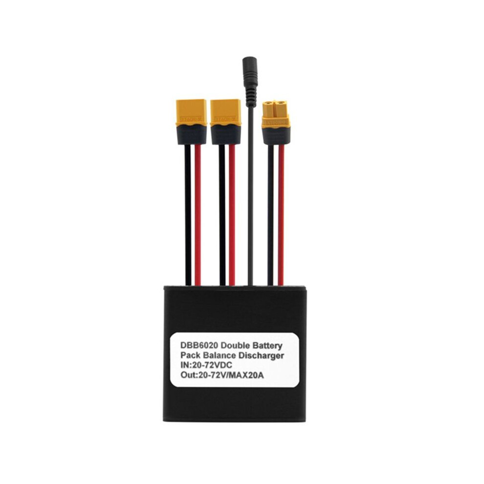 Electric Bike Double Battery Discharge Converter 20Vâ72V 20A E-Bike Motor Dual Battery Parallel Module Adapter 6031394968748