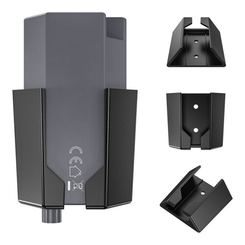 Suitable for Starlink Ethernet Adapter Satellite Bracket Wall-Mounted Storage Rack Starlink Rack Black 2