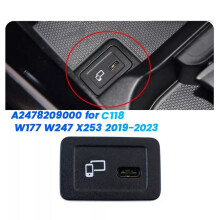 Bil USB Charging Port Module A2478209000 för - C118 W177 W247 X253 2019-2023 TYPE-C HUB Multimedia Unit