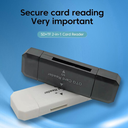 Card Reader USB 2.0 Type C Micro SD TF OTG Smart Memory Adapter Computer A7E2 1