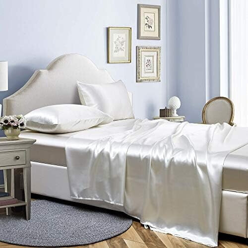 Satin Body Pillowcase Queen Size, Gold Leopard Print, 1 Pack 2
