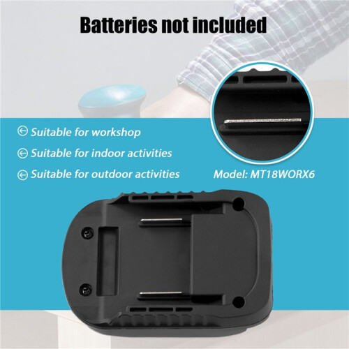 For  18V BL Series Battery Conversion for  20V 6PIN Lithium Battery Tool Converter Battery Adapter 2