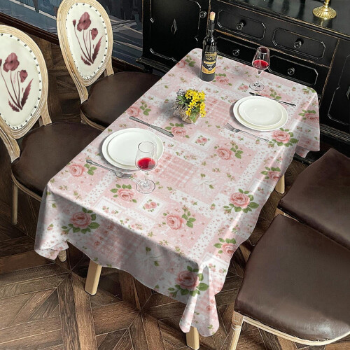Blomsterduk i polyester, rektangulær, 150 x 300 cm 1