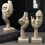 Thinker Resin Sculpture Statue Home Decor 7.8 x 4.1 in 1
