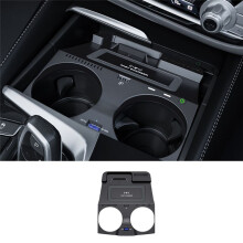 Car Wireless Charger Induction Phone Holde for 5 Series G30 G38 G32 M5 6GT 2017-2021 15W Fast Charging Plate