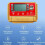 12/24V MPPT Solar Charge Controller Wifi  Solar Panel Battery  Regulator 50A 7