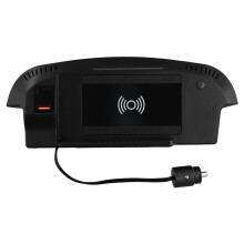 15W Car Wireless Charger Quick for Mustang 2015 2016-2021 Fast Phone Charging Plate Interior Modification