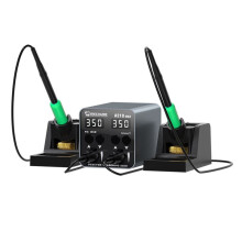 MECHANIC A210 MAX Soldering Station Tips Double Station Welding Station Core Short Circuit Protection Welding Station EU Plug
