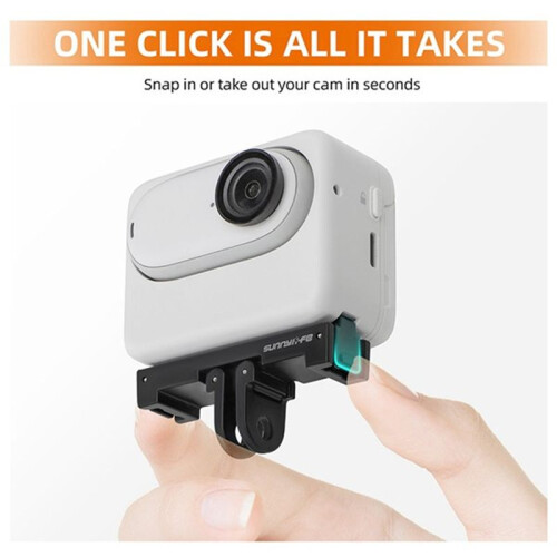 for Insta360GO3 GO 3S Quick Release Accessory Adapter Thumb Camera Quick Release Plate Expansion Plate 2