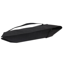 Sacoche à outils de barbecue en tissu Oxford noir, 47,5 x 21 x 1 cm