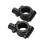 Motorcycle Rear View Mirror Adaptor Mount 2 pcs 10mm Black 1