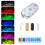 4 luci LED wireless per auto USB colorate sensibili al tocco, luce d'atmosfera per auto B79C 5
