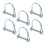 Shaft Locking Pin Carbon Steel 6 pcs 5
