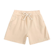 Peuterkleding voor meisjes, zomershorts voor meisjes, schattige effen zachte broekjes voor peuters, jongens en meisjes, geschikt voor buiten en