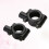 Lúibíní Scátháin Radharc Cúil Rothar Worgeous2Pcs Dubh 4