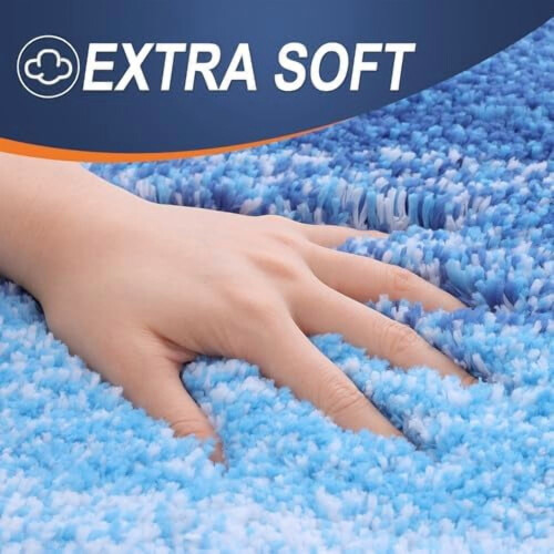 Alfombrilla de baño de 30x20 cm – Microfibra, base de goma TP 2