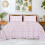 Ensemble de draps 3 pièces en percale de coton 100 % coton, taille Twin XL 5