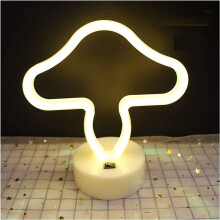Enseigne lumineuse LED néon - Alimentation USB ou piles