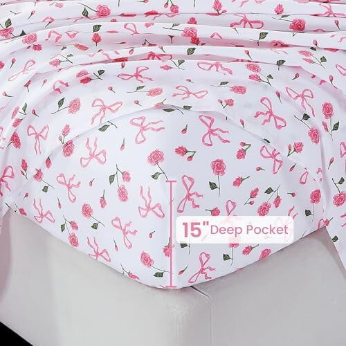 Yellow Floral King Sheet Set Deep Pocket Microfiber 2