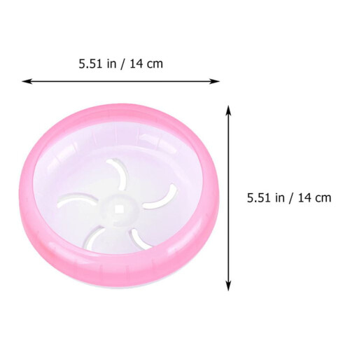 Roda de Exercícios Silenciosa OUNONA Azul Celeste para Hamster de 15 cm (6 polegadas) 1