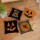 Μαξιλαροθήκες Halloween Σετ 4 τεμαχίων 20x20 ιντσών με νυχτερίδα κολοκύθας 2